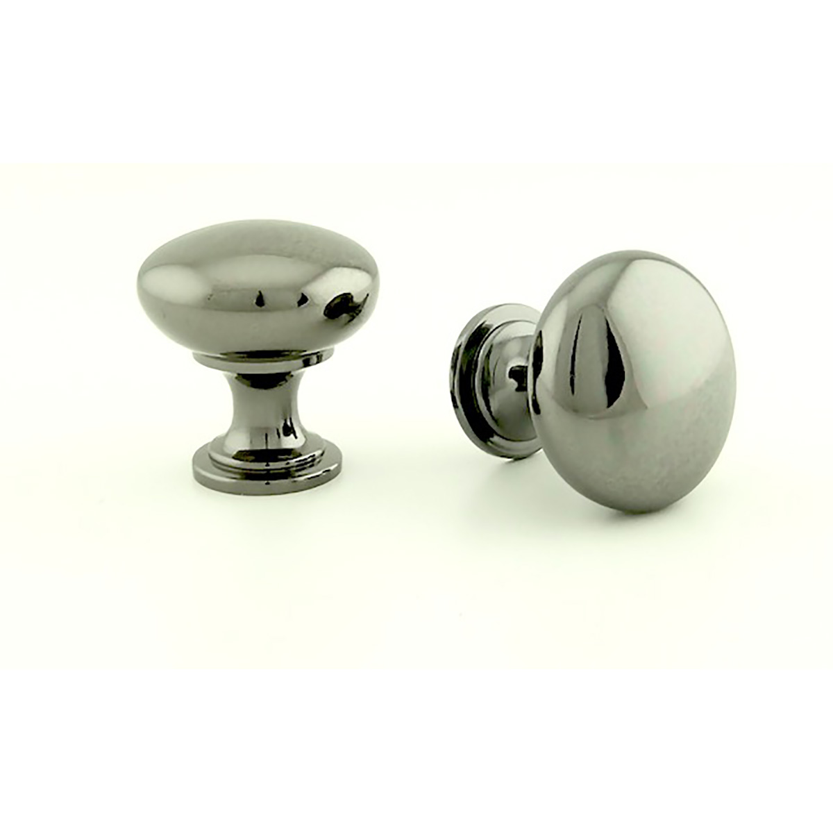Annabelle Black Nickel Cabinet Knob