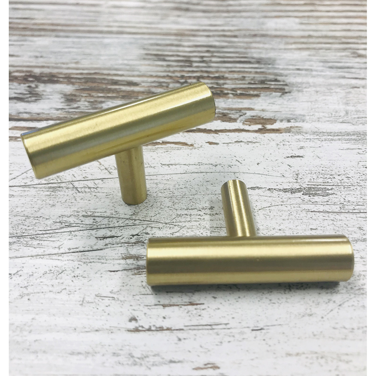 Charles Cabinet Knob – Satin Brass