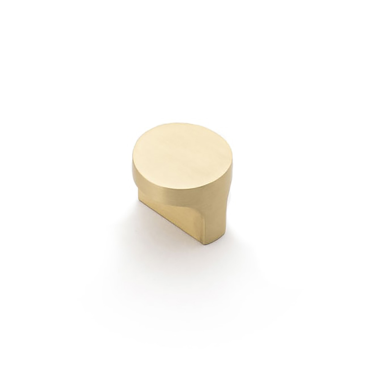 Nuka Cabinet Knob Brushed Gold - Round Shaped Knob
