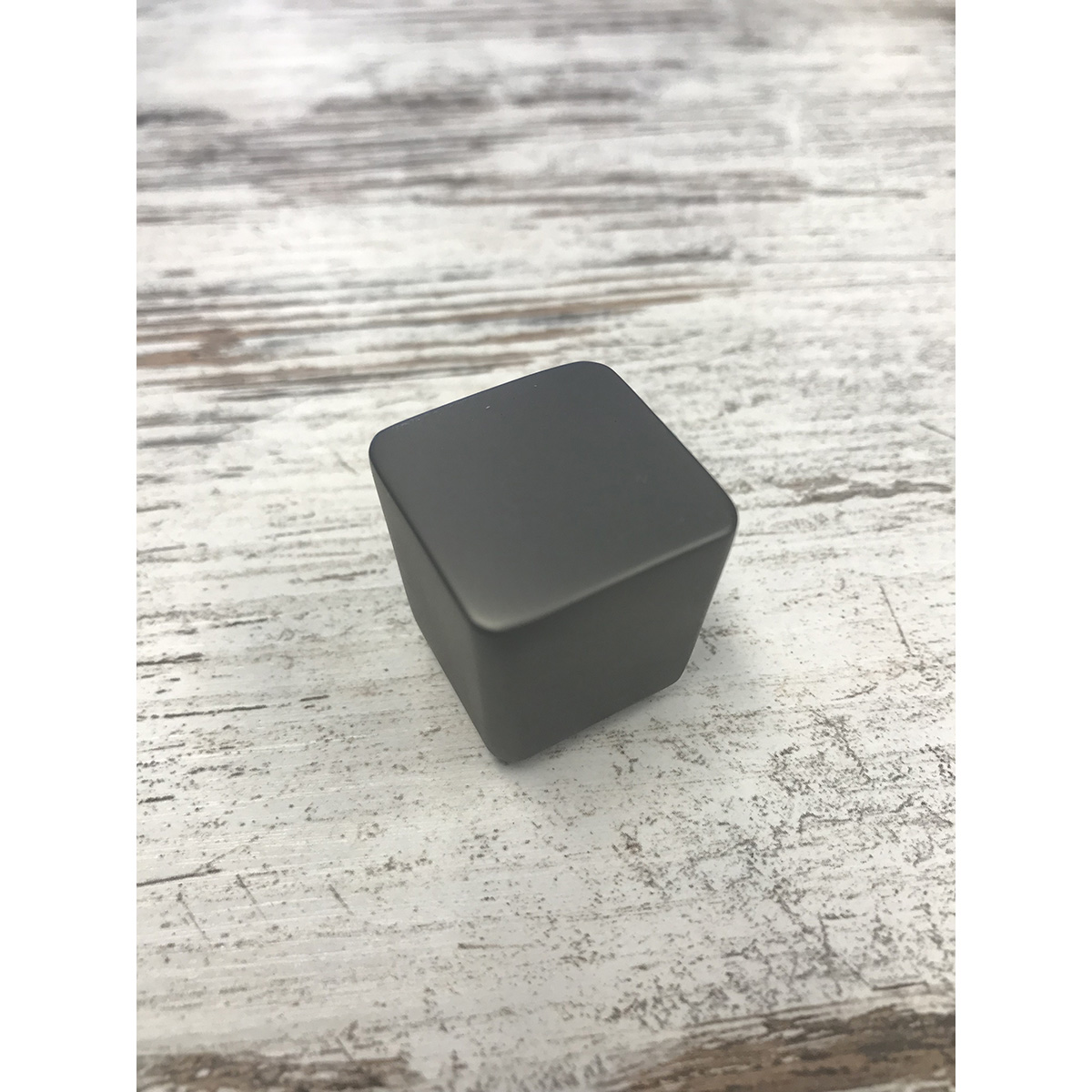 Castella Dune Square Cabinet Knob - Charcoal