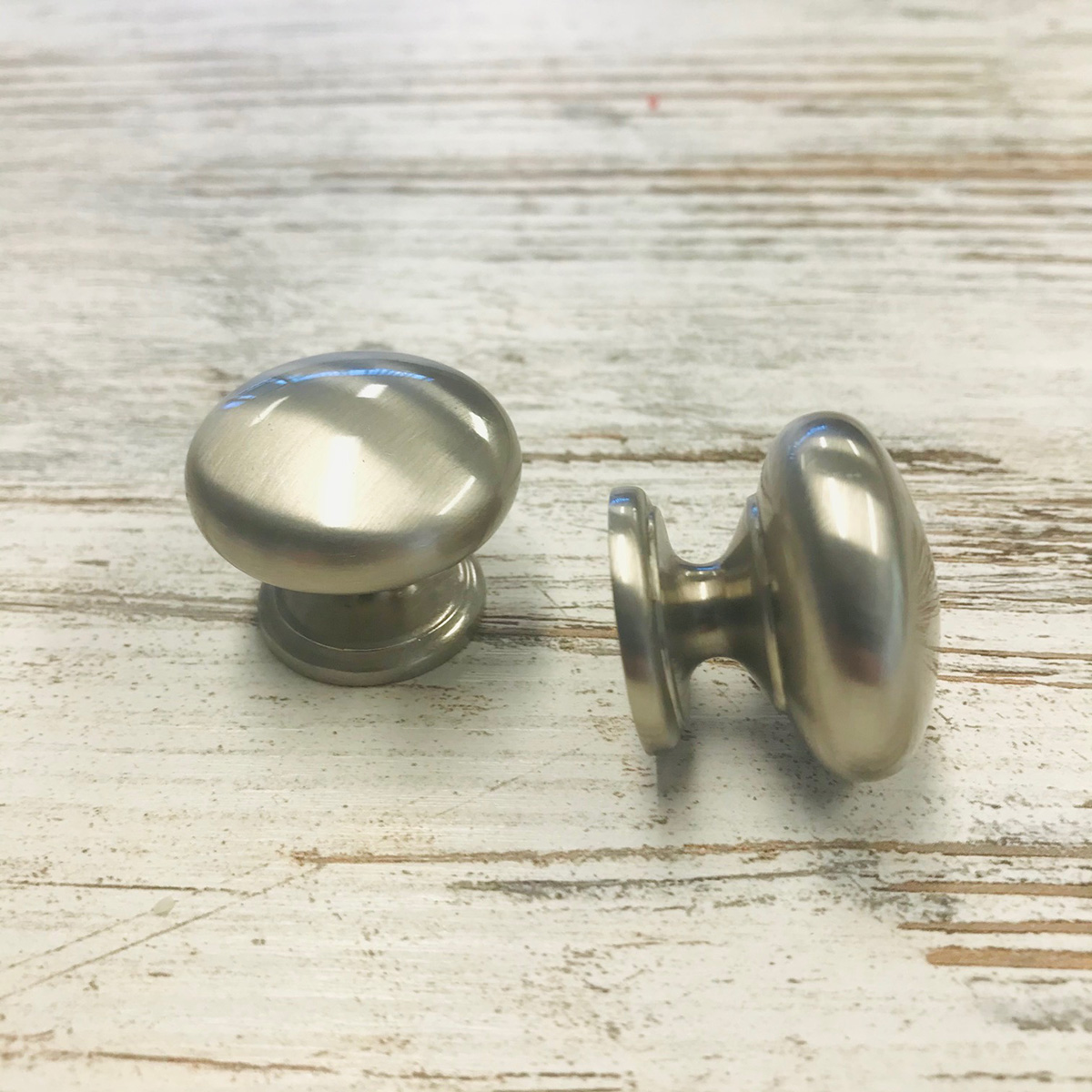 Renfield Cabinet Knob Satin Nickel - Modern Round Knob