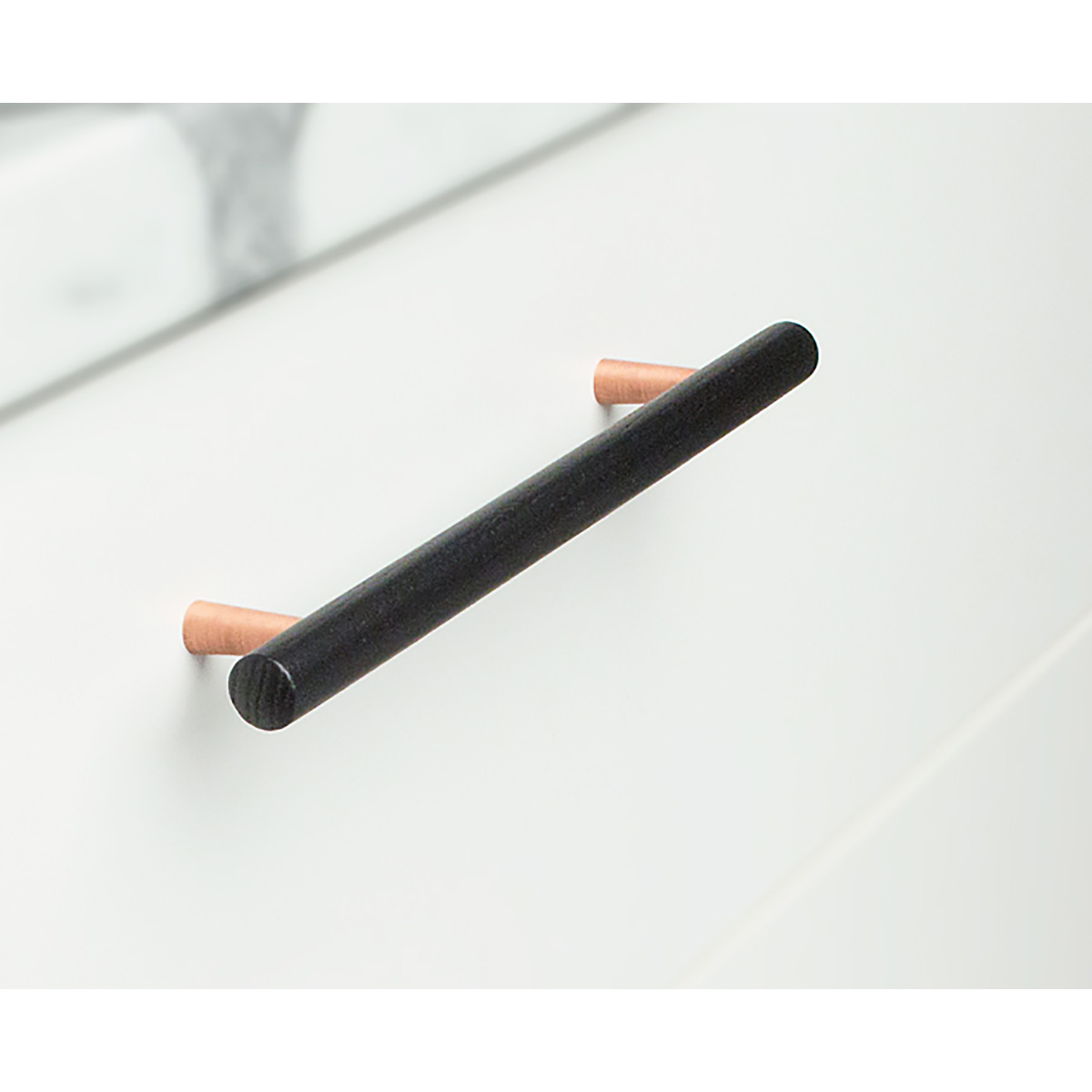 Drogon Cabinet Handle - Black & Copper