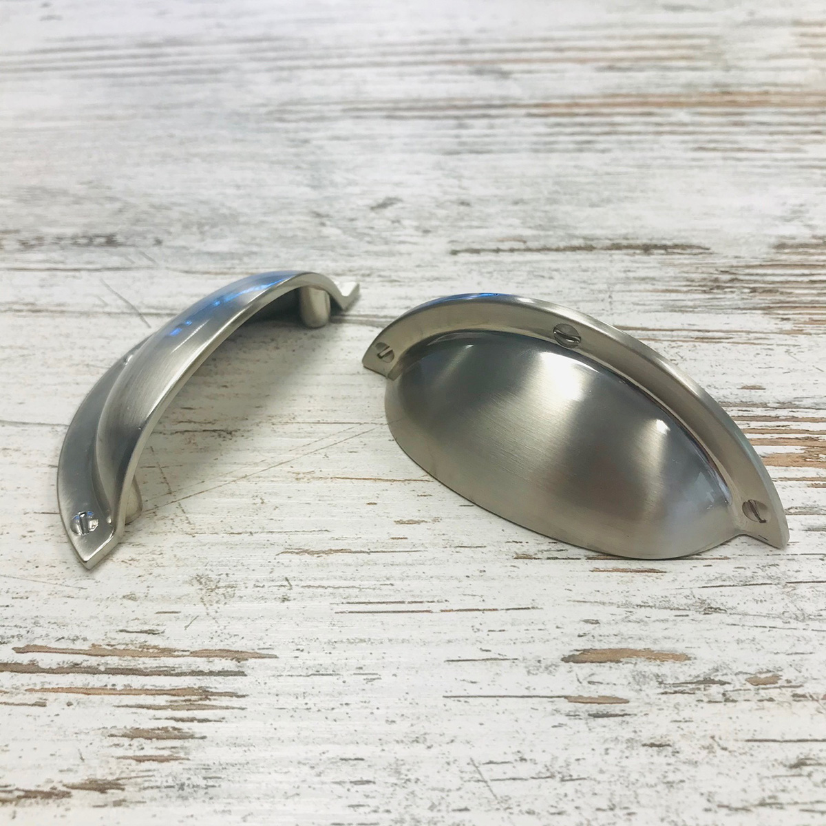 Malcolm Cup Pull – Satin Nickel