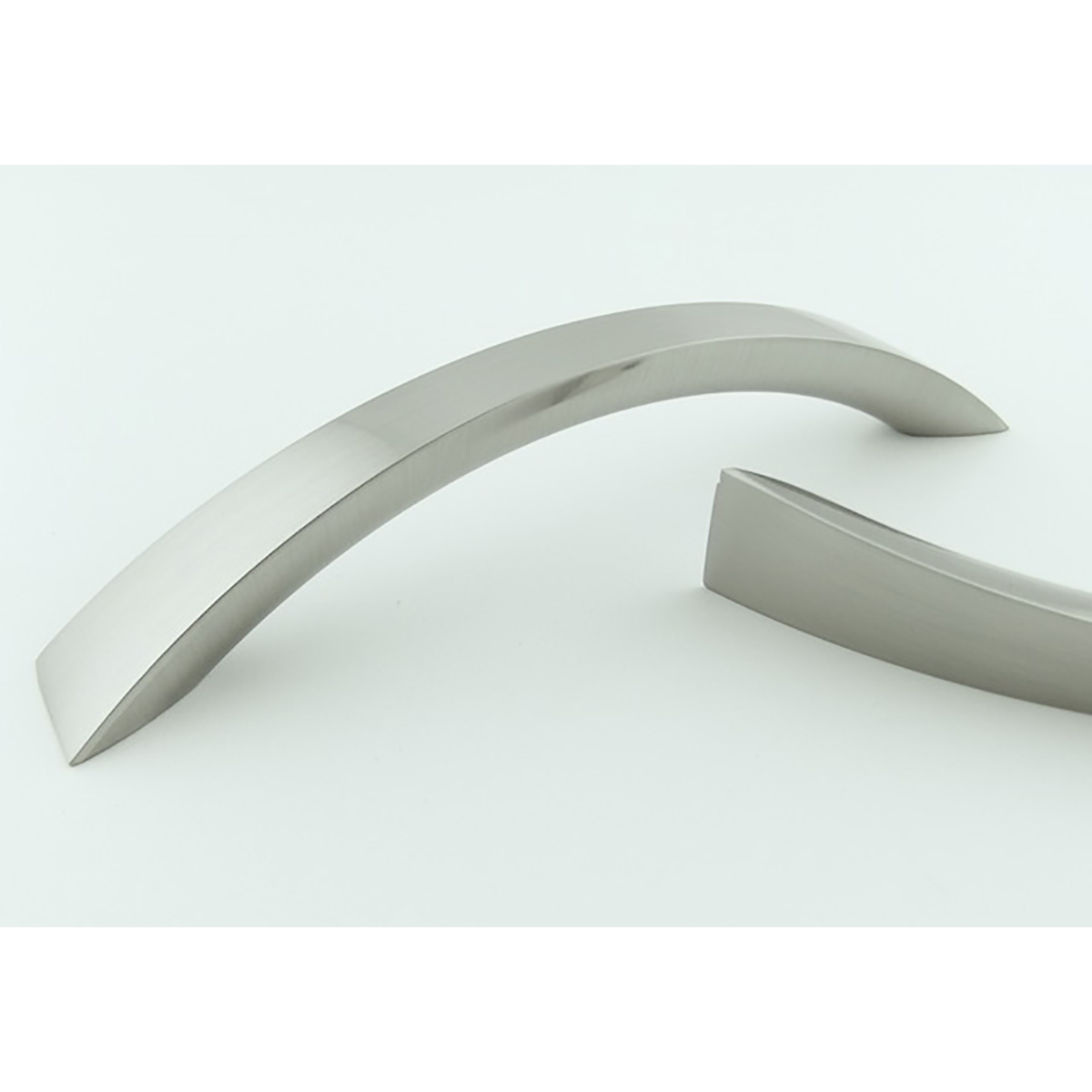 Nina Cabinet Handle Satin Nickel - Arched Style Kitchen Handle