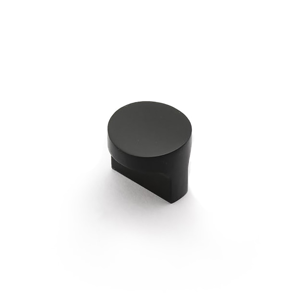Castella Cove Cabinet Knob - Matt Black