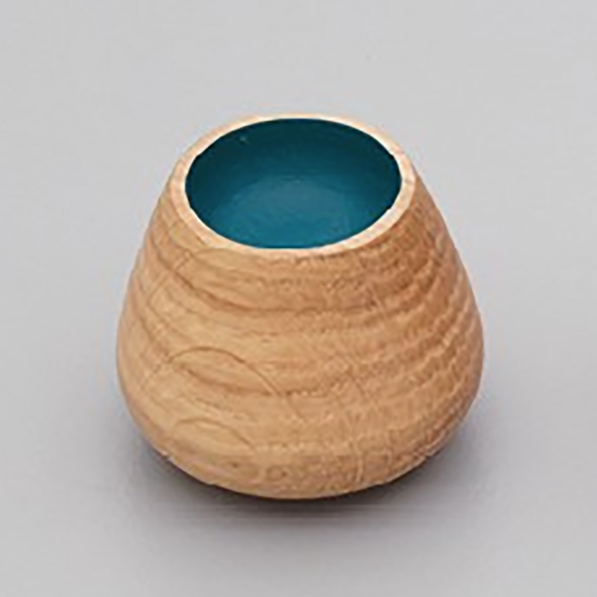 Bailey Cabinet Knob – Oak and Petrol