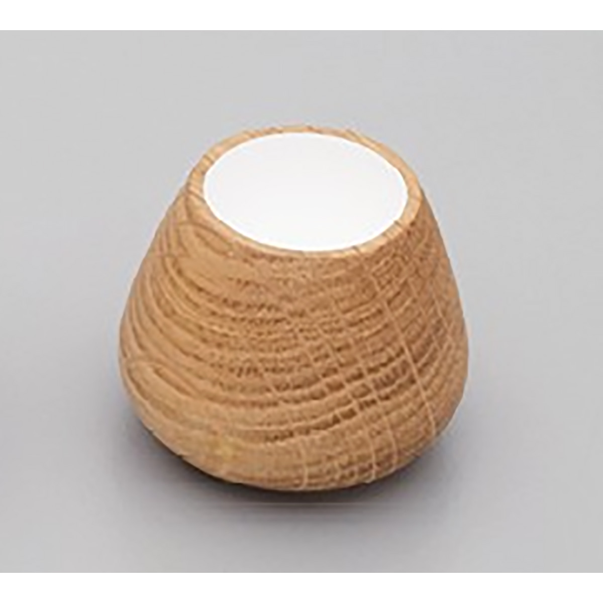 Bailey Cabinet Knob – Oak and White