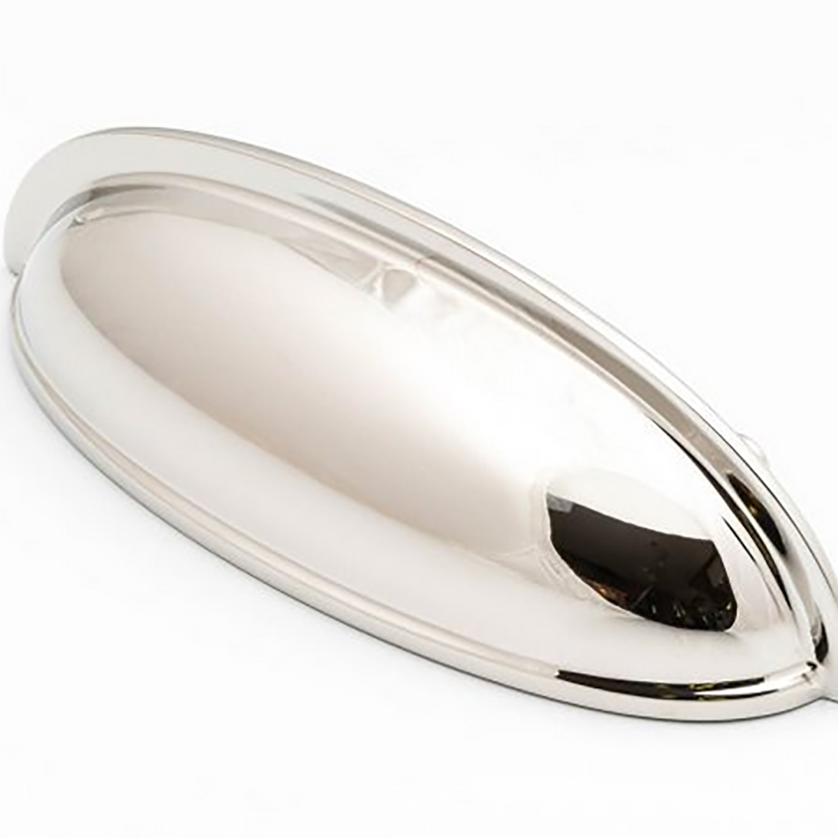 Castella Decade Cup Pull Polished Nickel Shaker Style Pull Handle