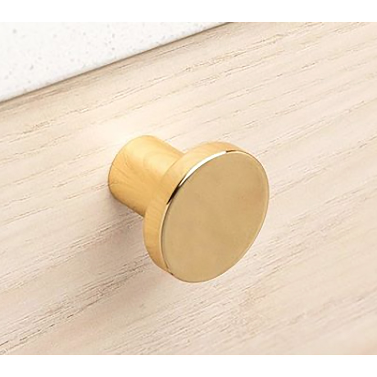 Picasso Cabinet Knob Polished Brass
