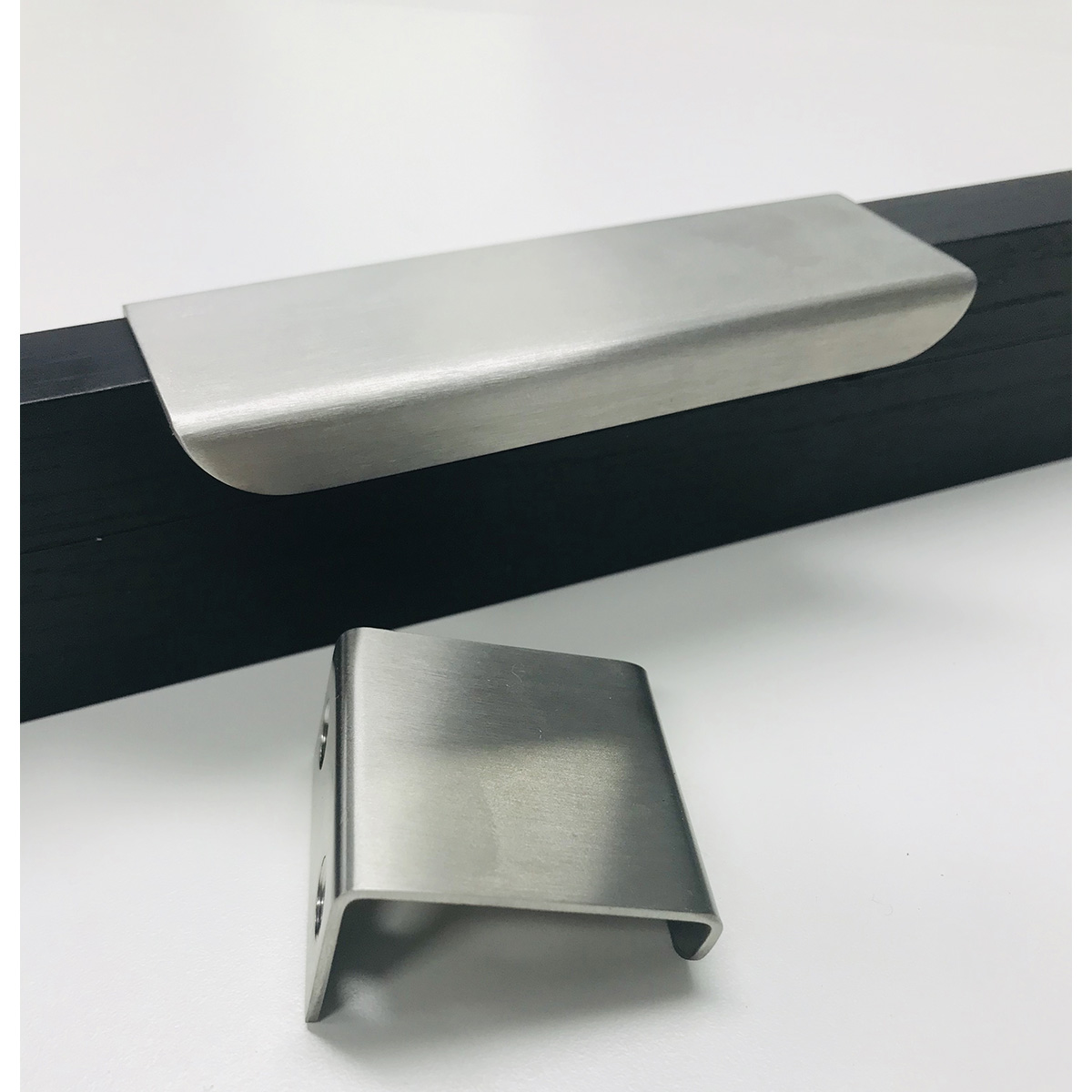 Fredrick Lip Pull - Brushed Stainless Steel