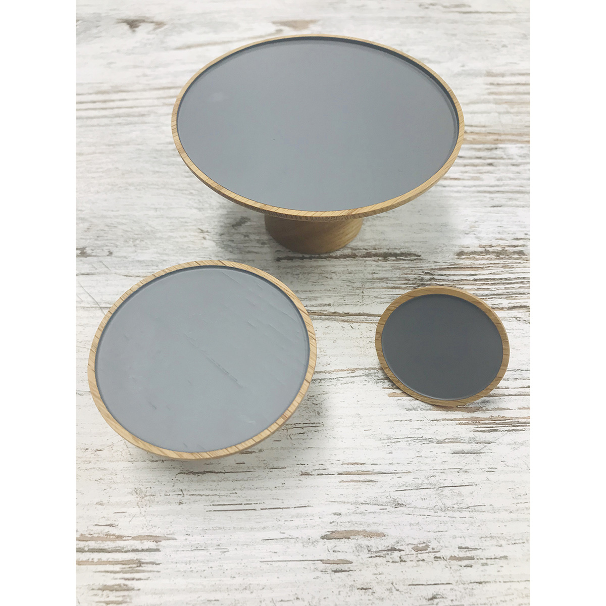 Akela Grey Timber Cabinet Knob