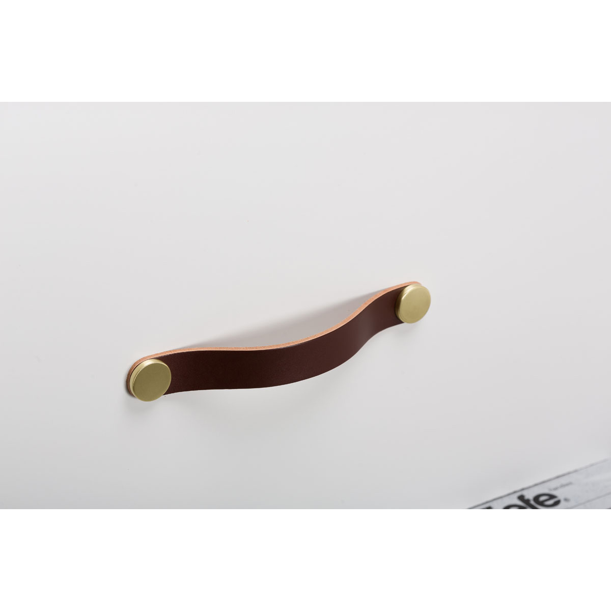 Momo Flex Leather D Handle Cabinet Handle