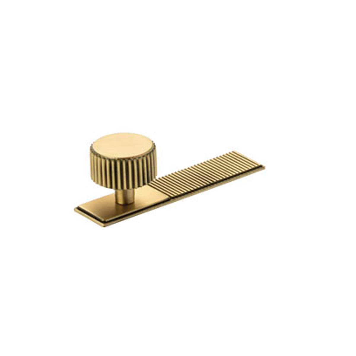 Momo Barrington Cabinet Knob with Backplate - Bronze