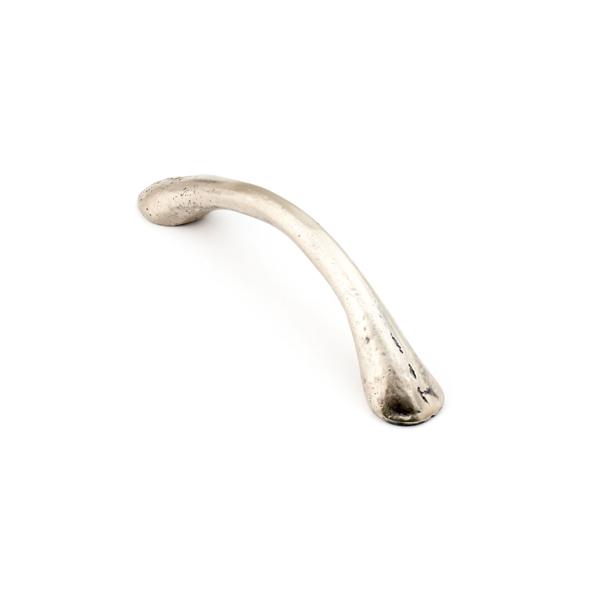 Castella Cast Bow Cabinet Handle - Silver