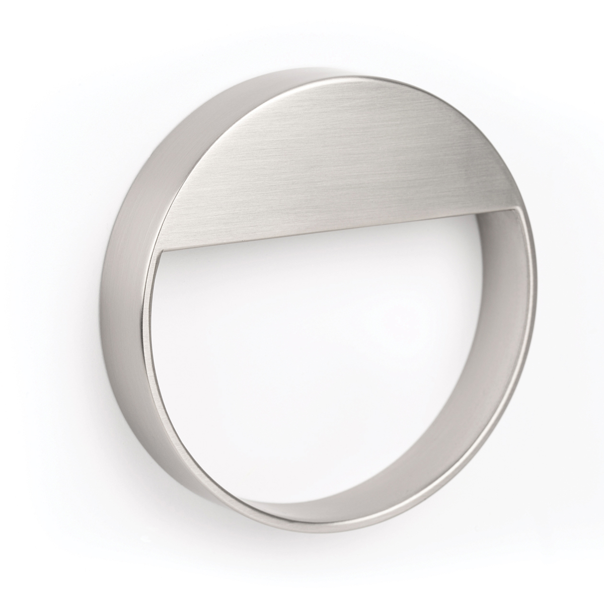 Momo Bau Circular Cabinet Pull – Brushed Nickel