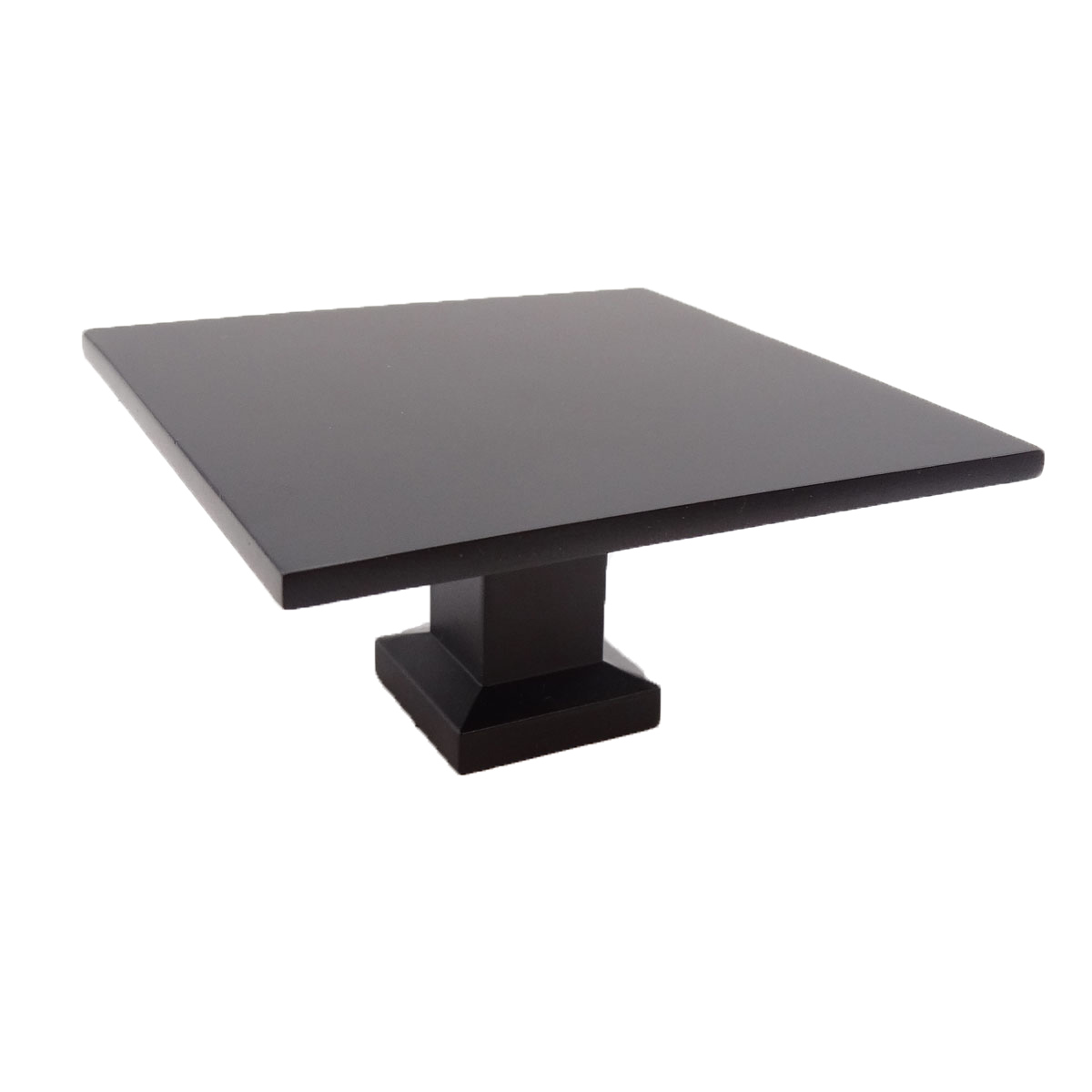 Mervyn Cabinet Knob Matt Black - Square Shaped Knob