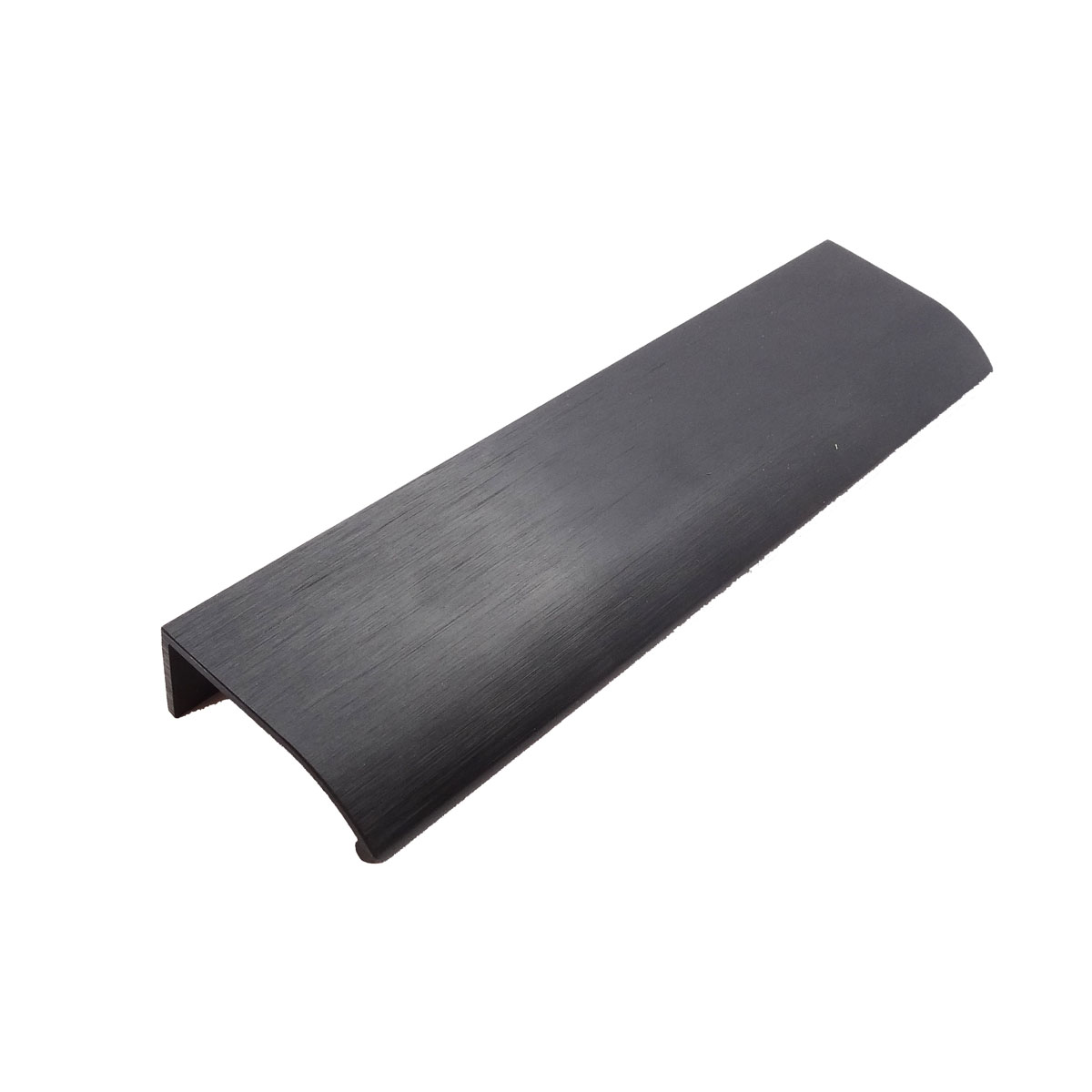Hayden Brushed Black Lip Pull Cabinet Handle