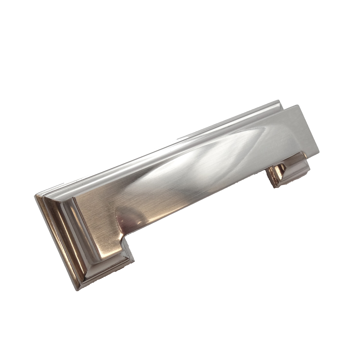 Margueritte Cup Pull – Satin Nickel