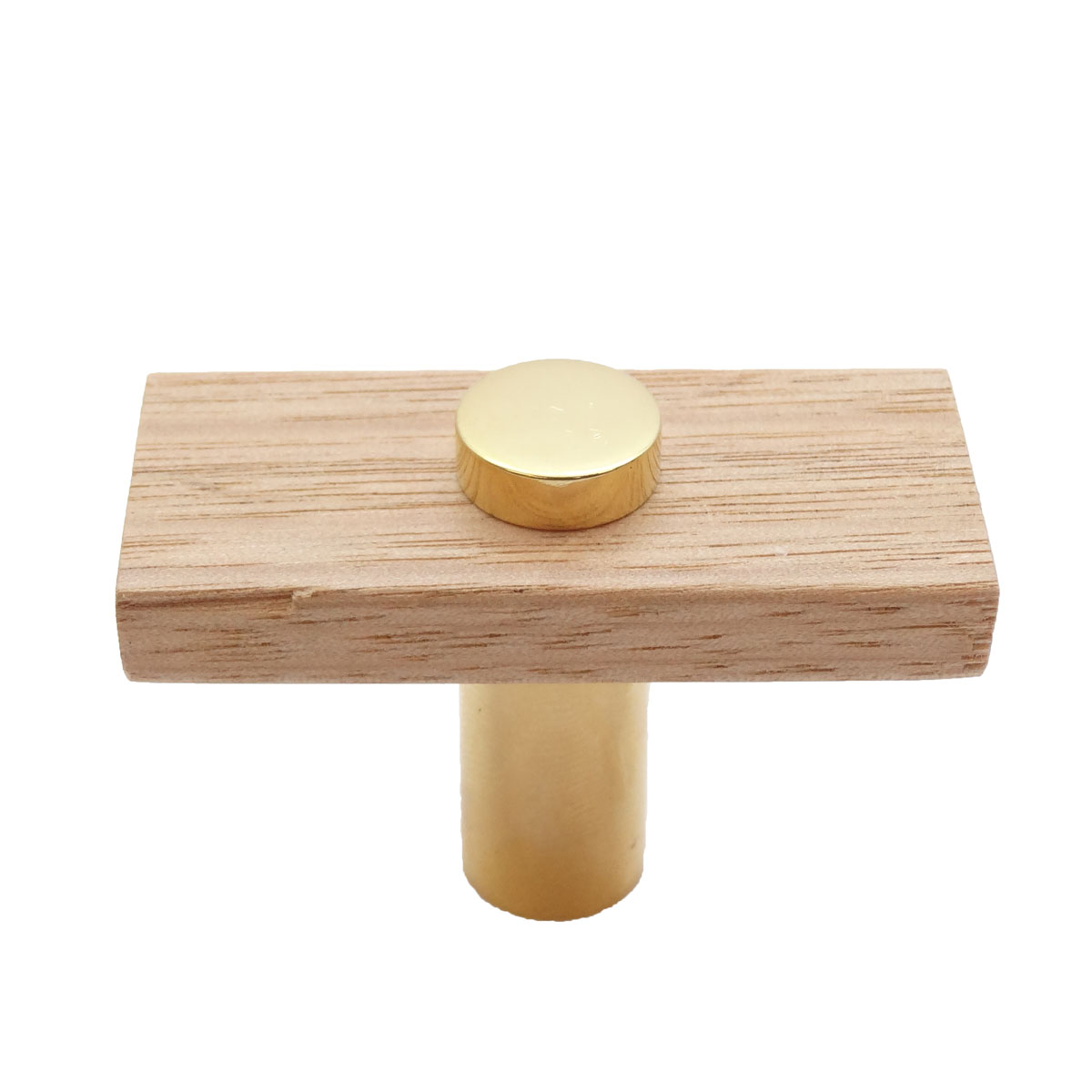 Castella Lenah euro beech cabinet knob