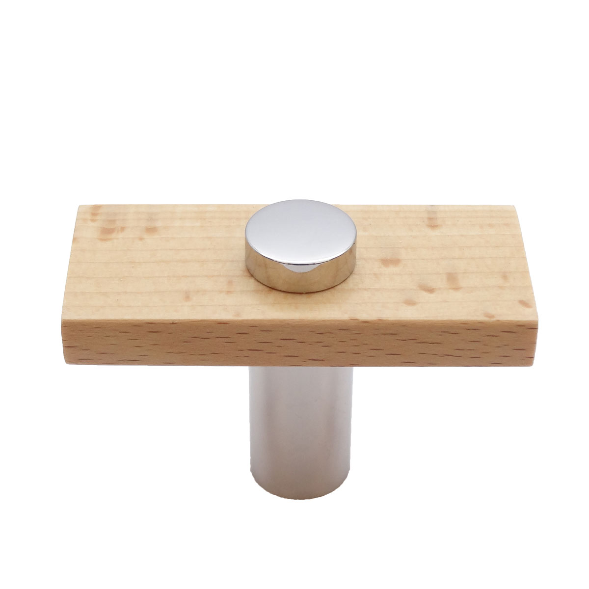 Castella Lenah euro beech cabinet knob