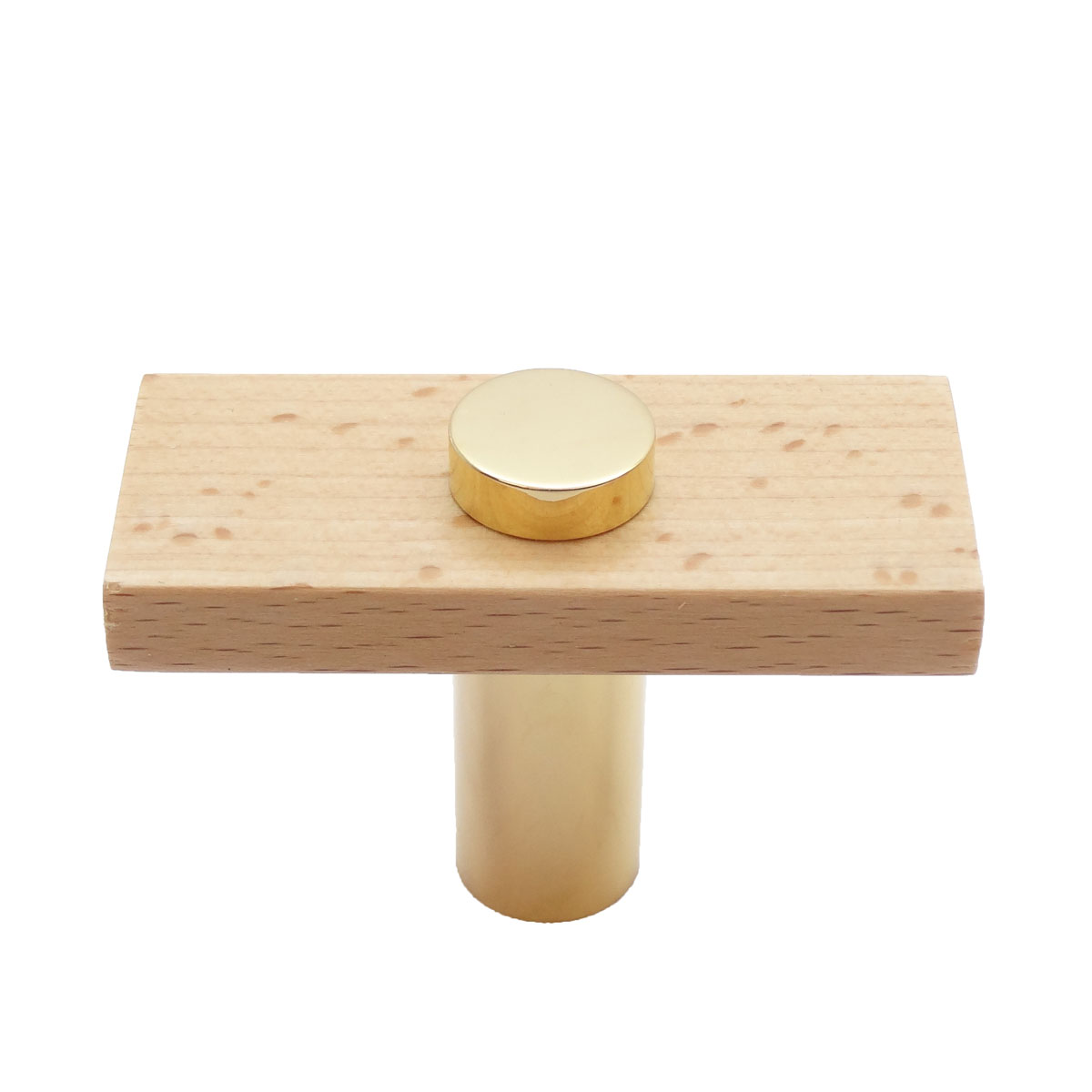 Castella Lenah euro beech cabinet knob