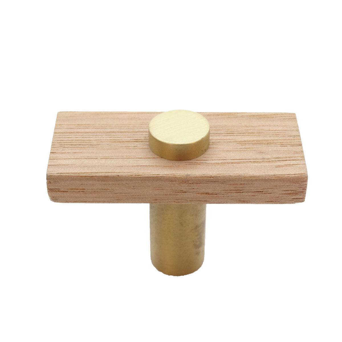 Castella Lenah euro beech cabinet knob