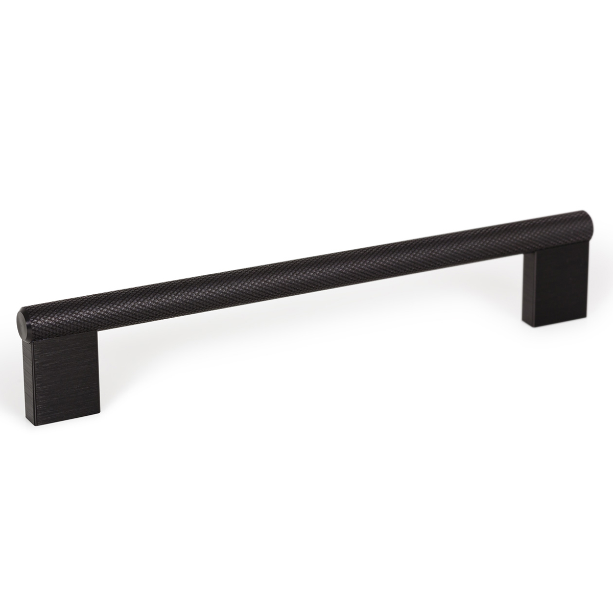 Brushed Black Momo Graf Knurled Cabinet Handle