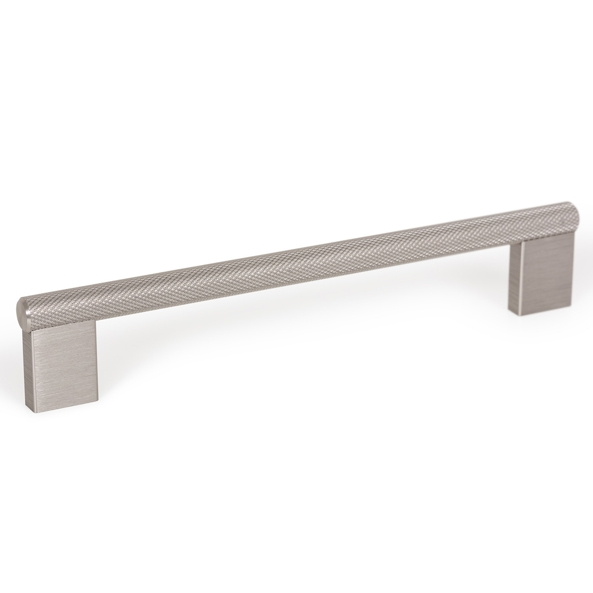 Momo Graf Knurled Cabinet Handle - Dull Brushed Nickel