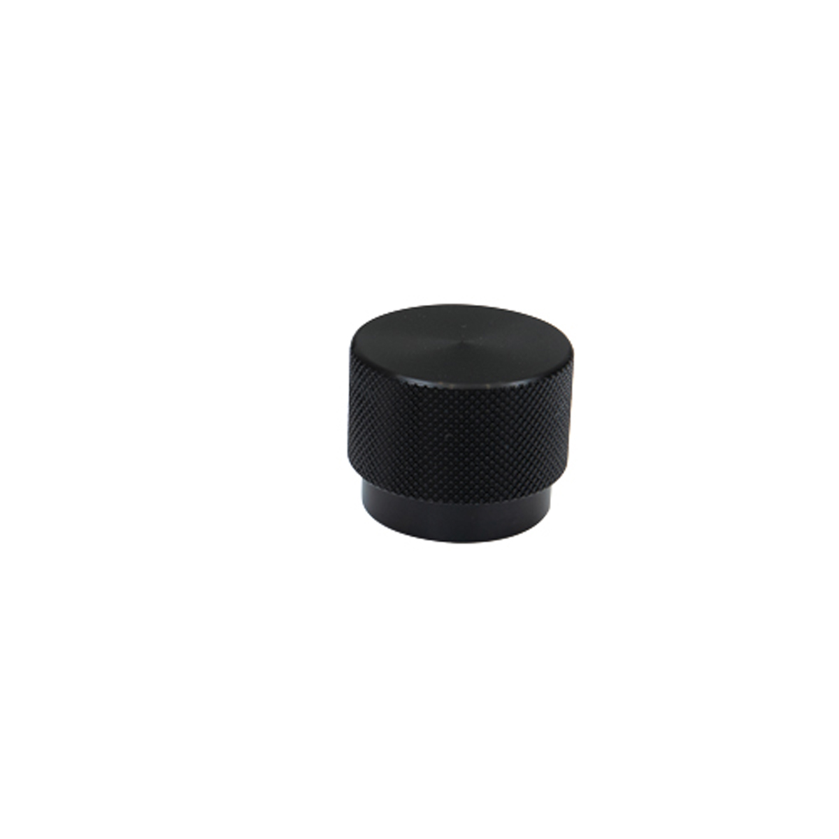 Momo Graf Round Cabinet Knob - Knurled Black