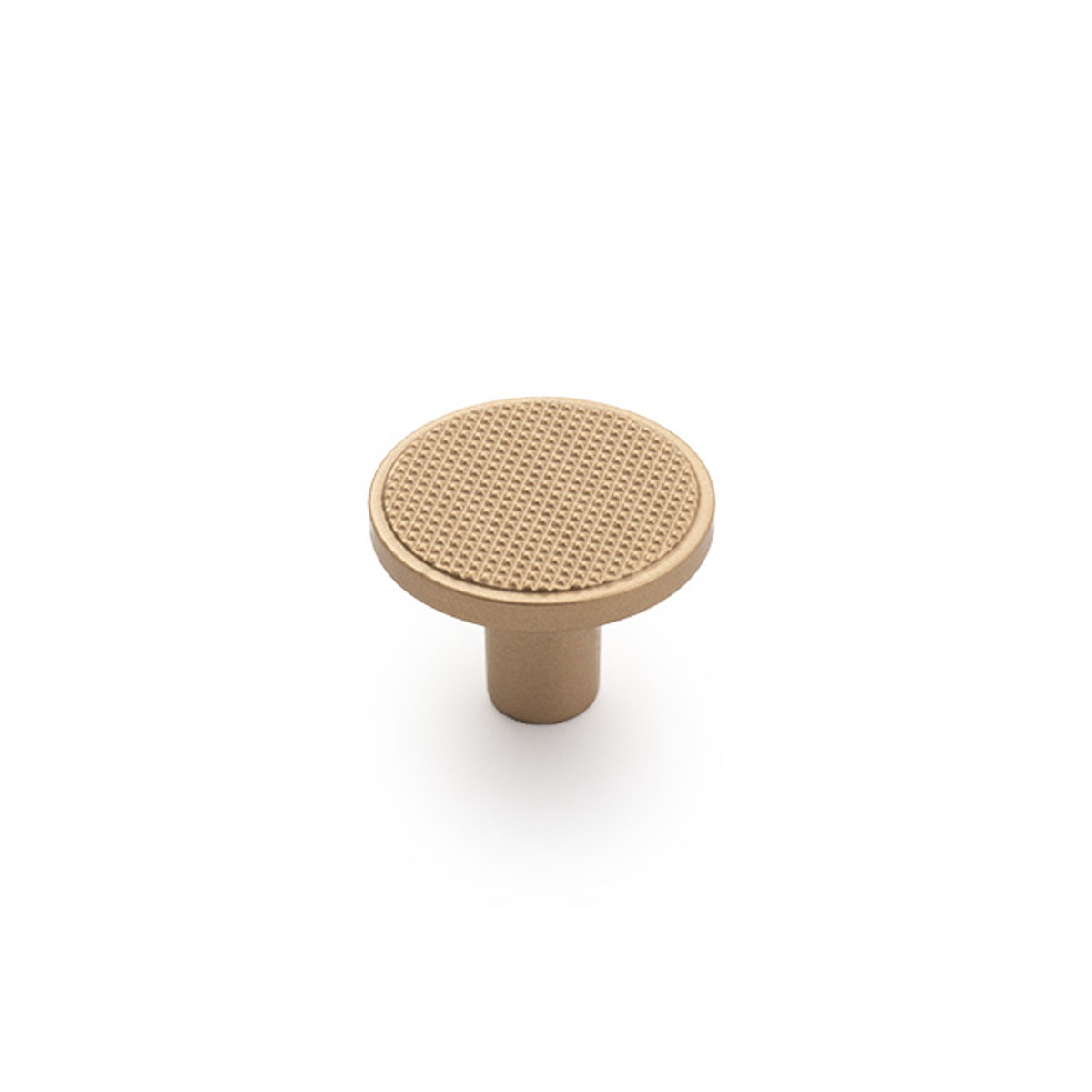 Castella Monaco Round Cabinet Knob - Matt Gold