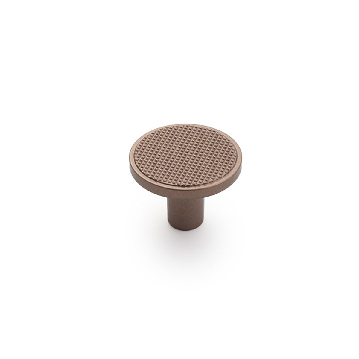 Castella Monaco Round Cabinet Knob - Matt Rose Gold