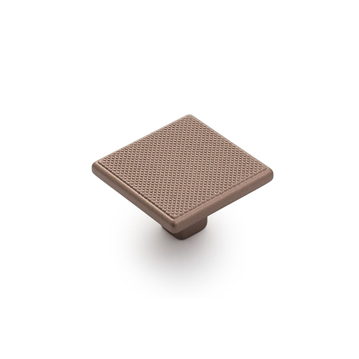 Castella Monaco Square Cabinet Knob Matt Rose Gold
