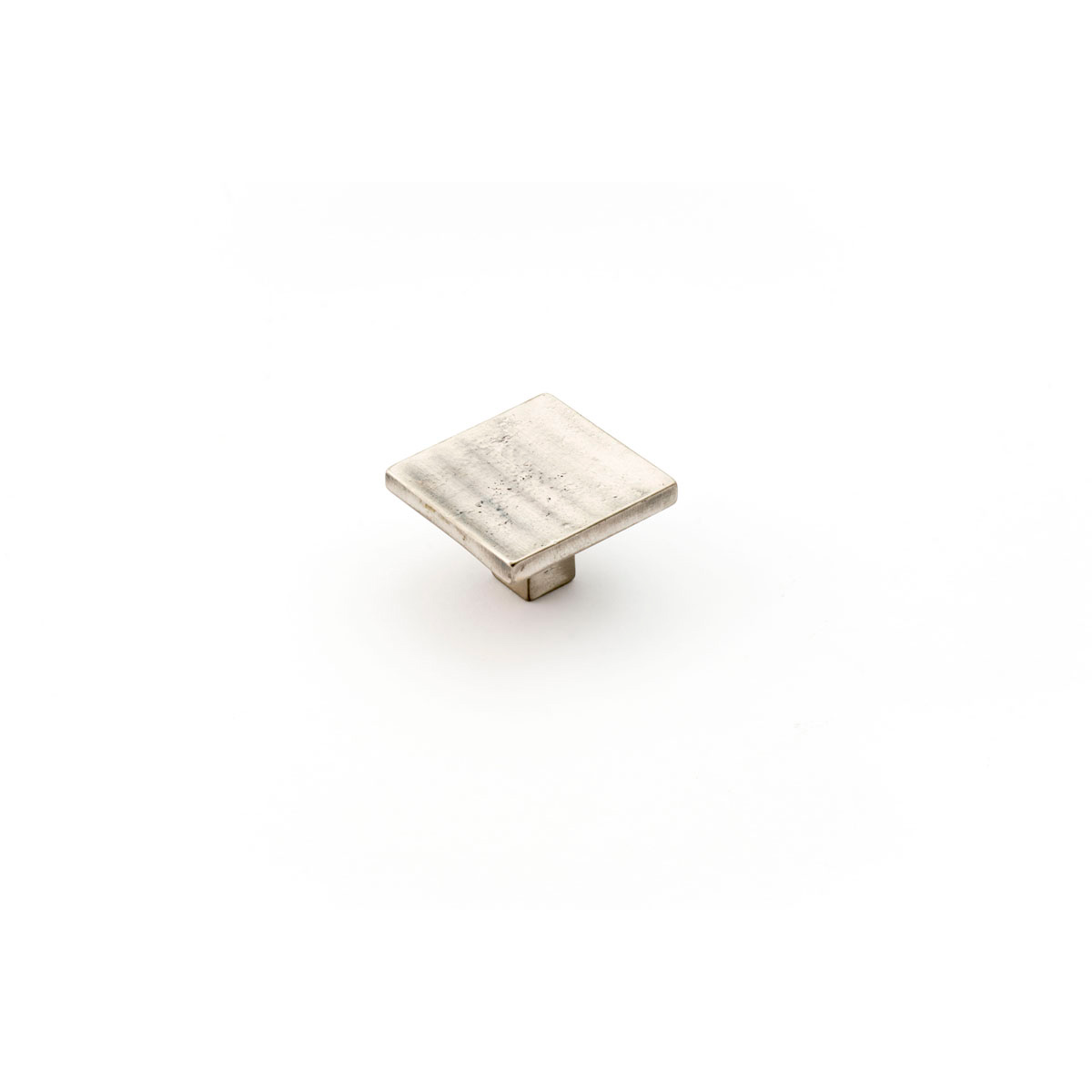 Castella Cast Square Cabinet Knob - Silver