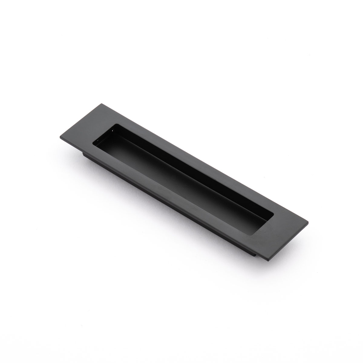 Castella Slate Flush Pull - Matt Black