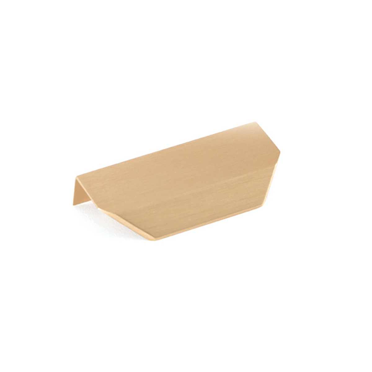 Momo Vann Lip Pull Brushed Gold - Cabinet Lip Pull Handle