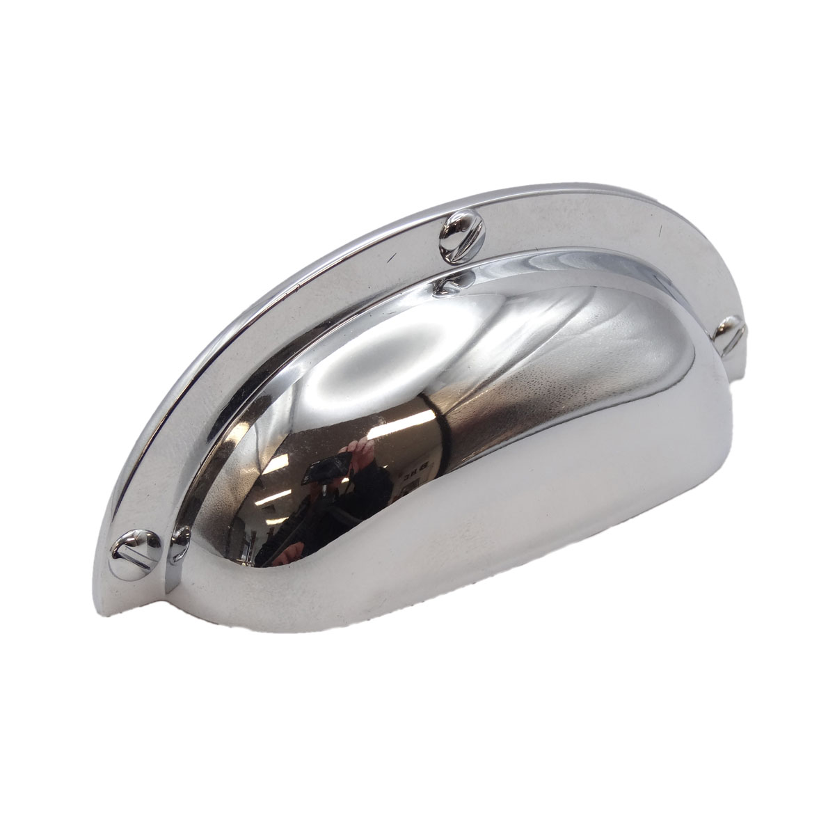 Brienne Cup Pull - Polished Chrome