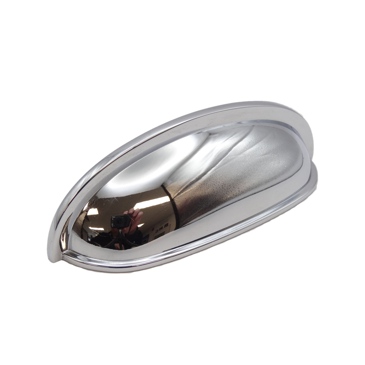Zeta Cup Pull – Polished Chrome