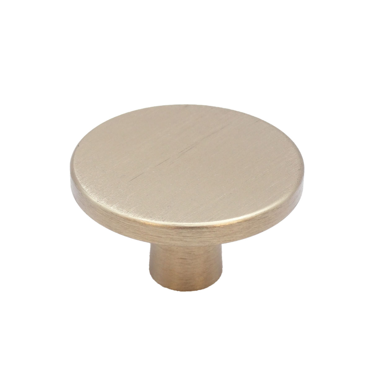 Washington Cabinet Knob Brushed Rose Gold - Round Knob