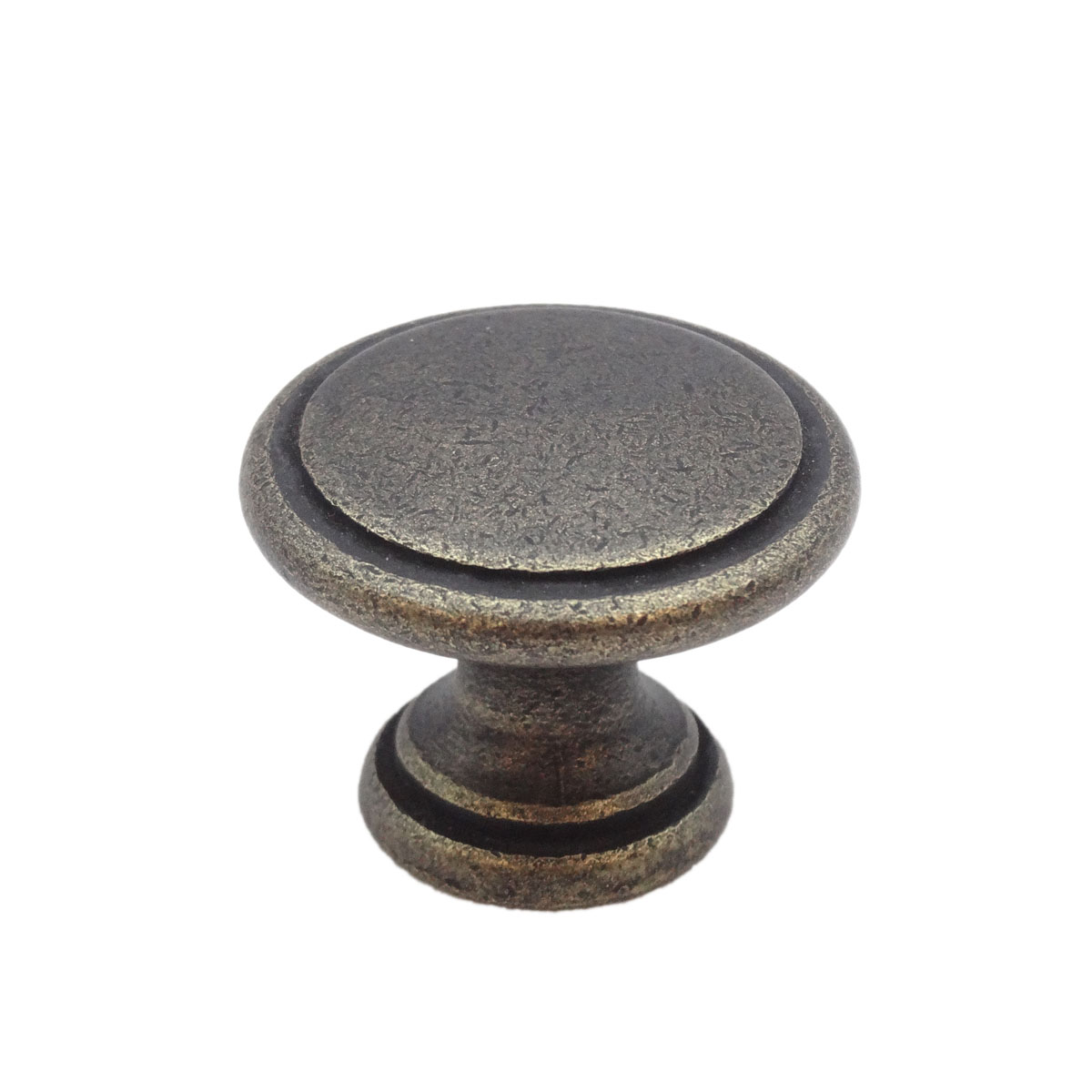 Bram Cabinet Knob – Rustic Brass