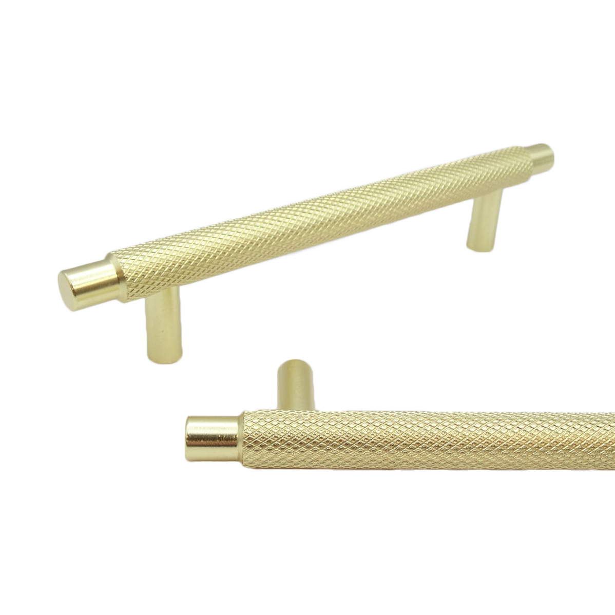 Kethy L859 Herning Handle with back plate - Brushed Gold