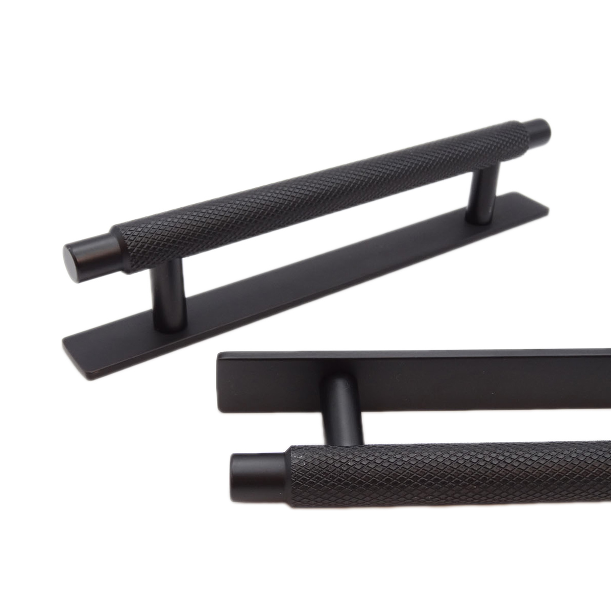 Kethy L859 Herning Handle with Back Plate – Black
