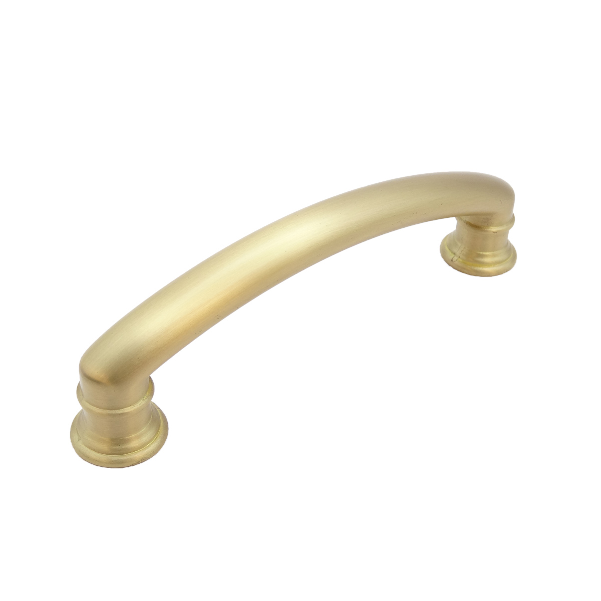 Castella Decade Satin Brass kitchen Cabinet Handle