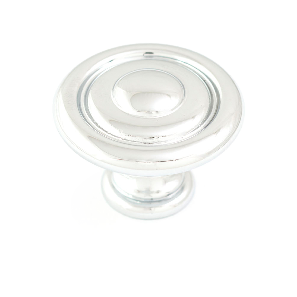 Castella Shaker Fluted Cabinet Knob – Chrome Plated