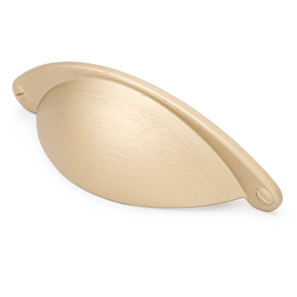 Castella Shaker Cup Pull - Satin Brass