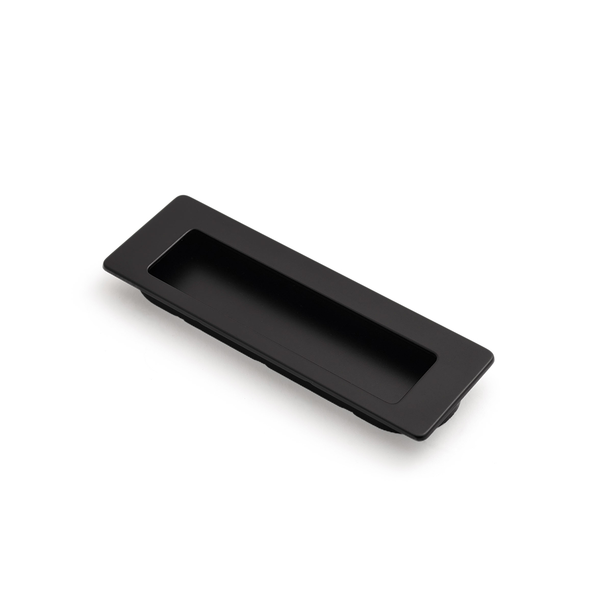 Castella Dune Rectangular Flush Pull - Matt Black