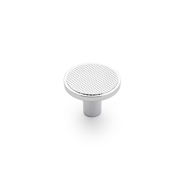 Castella Monaco Round Polished Chrome Cabinet Knob