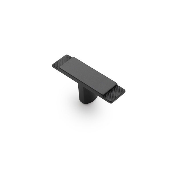 Castella Monaco Matt Black Cabinet T-Knob
