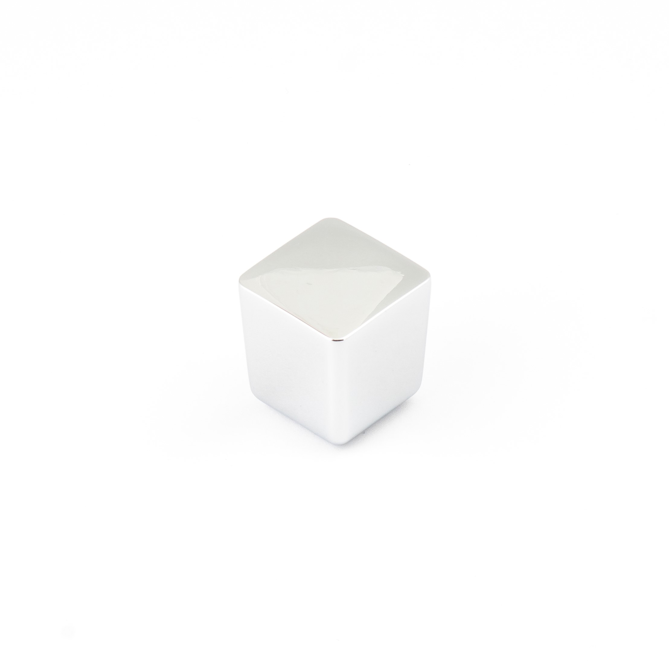 Castella Dune Square Cabinet Knob - Polished Chrome