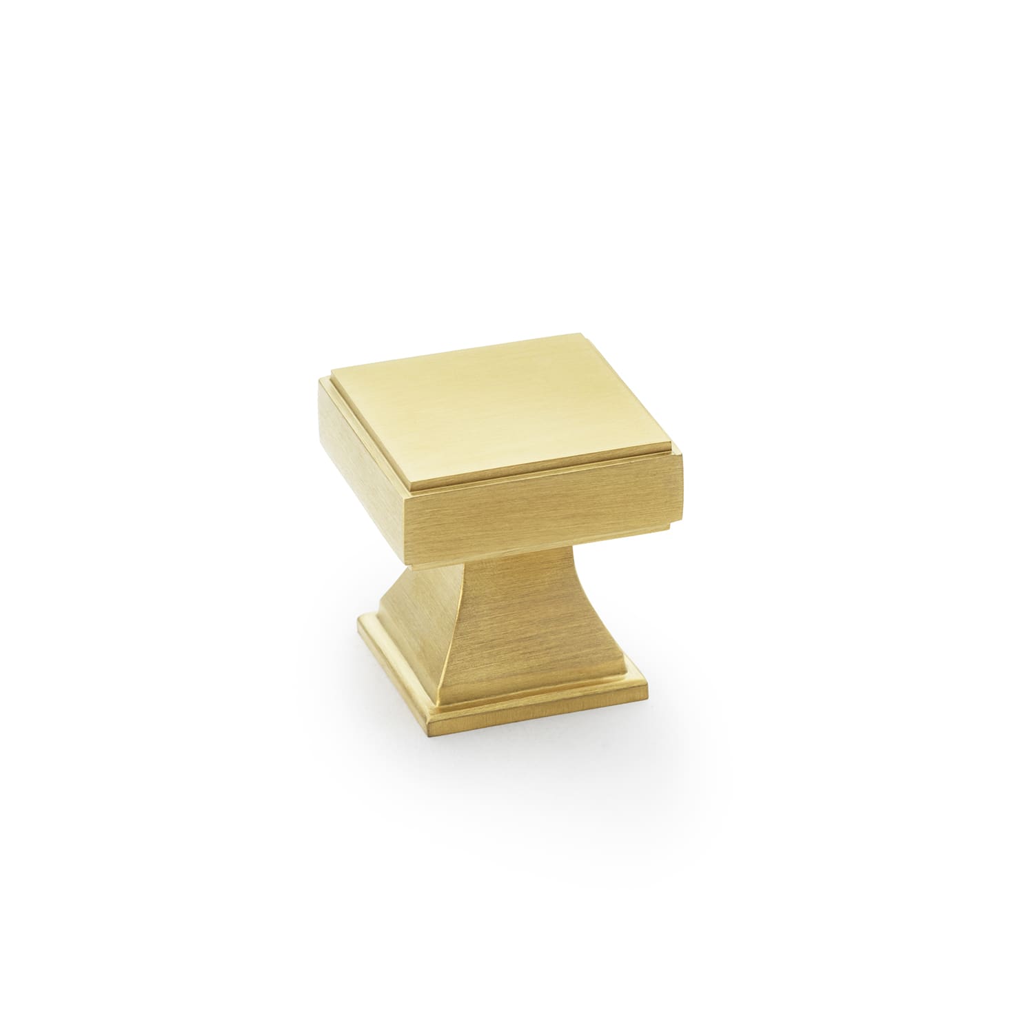 Castella Kensington Cabinet Knob - Satin Brass PVD