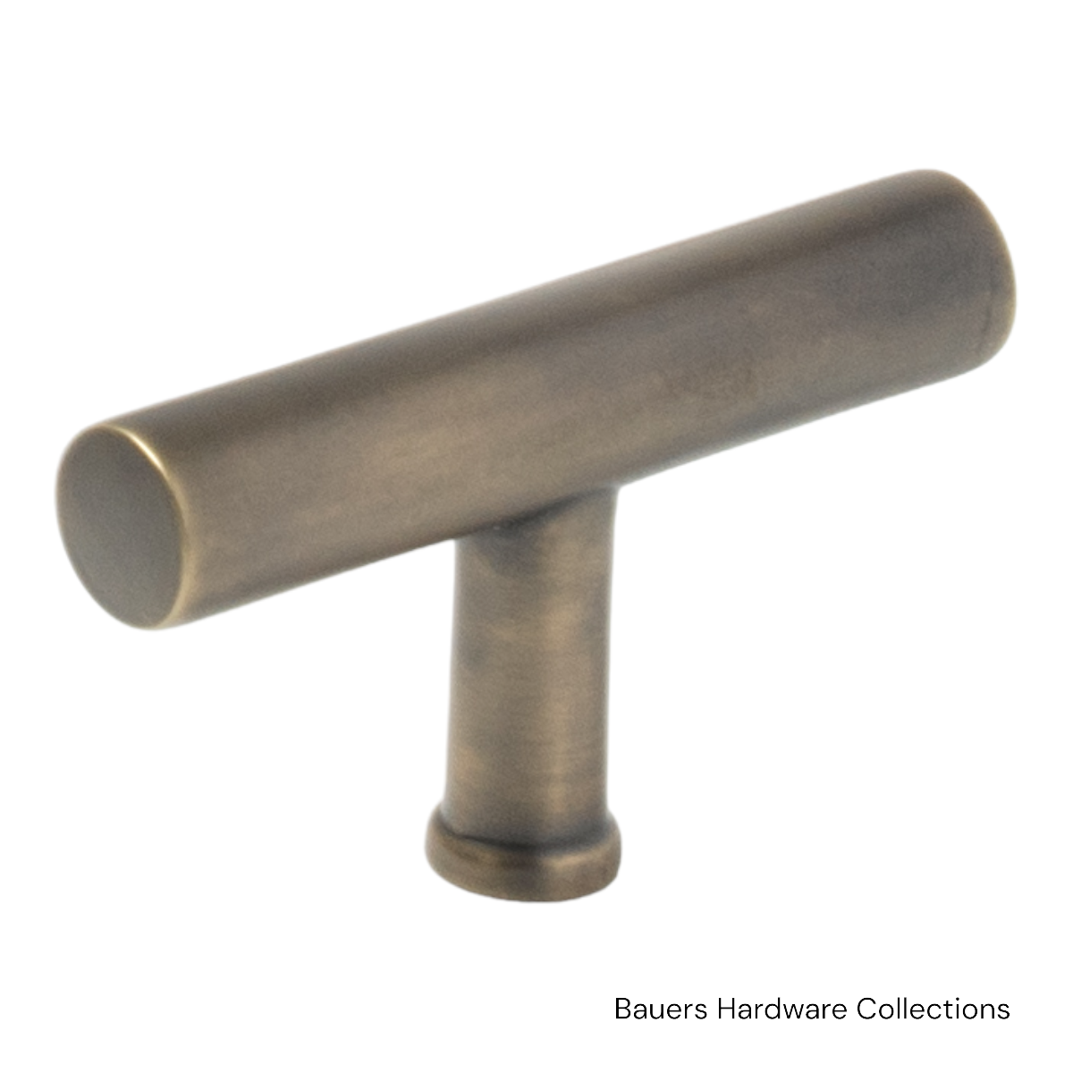 Cayson T Cabinet Knob – Antique Brass